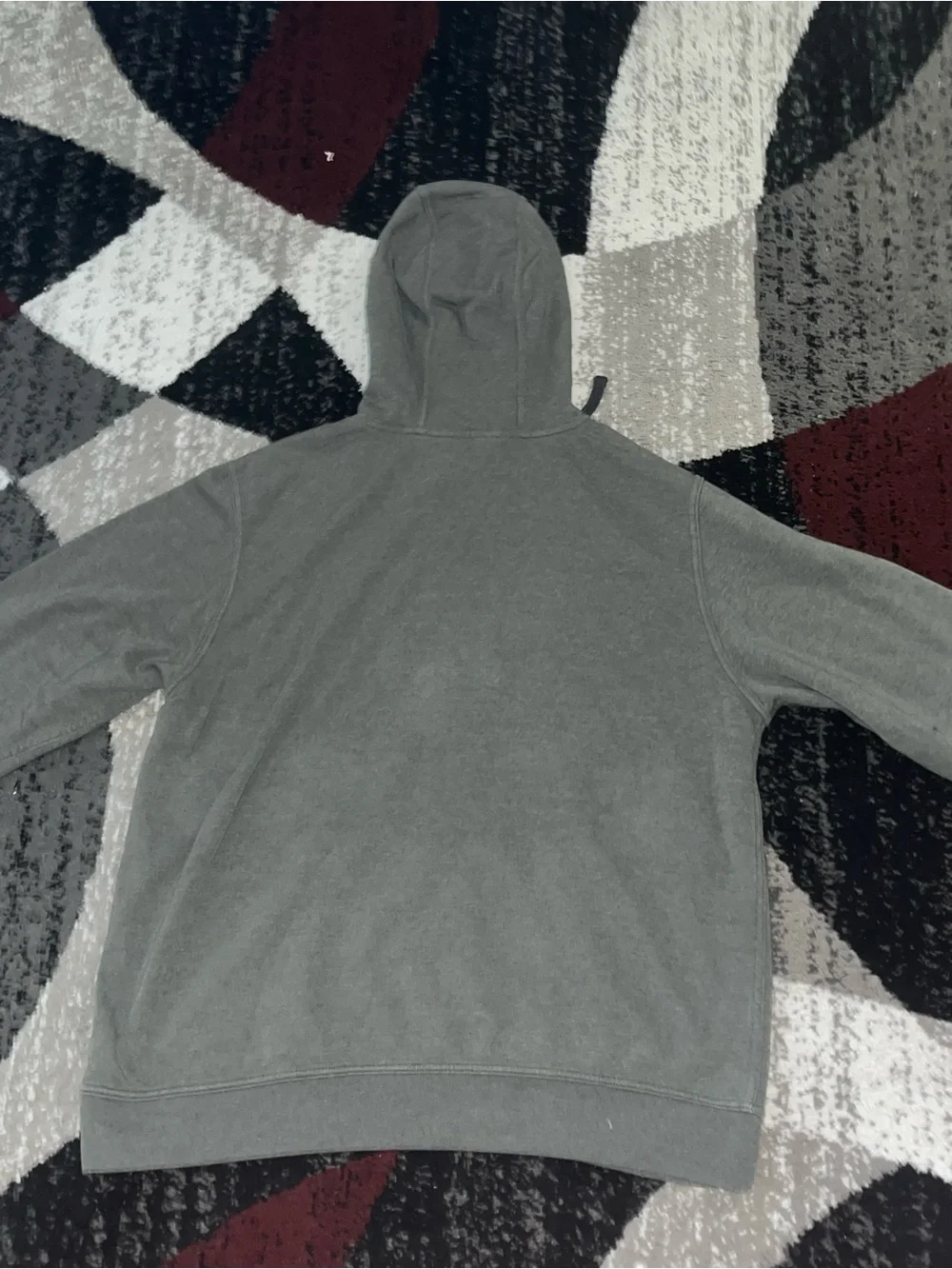 The North Face Men's Olive Gray Pullover Hoodie